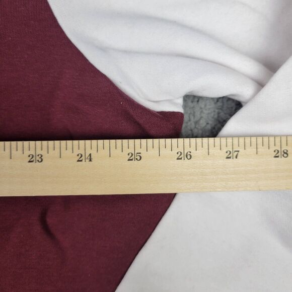 Fanatics Texas A&M Aggies Mens 2XL Sweatshirt Maroon White Extra Point Hoodie - Picture 12 of 13